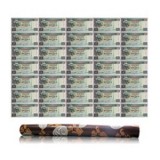 香港汇丰银行20元35连体整版钞