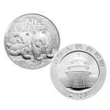 2010版熊猫金银纪念币5盎司银币