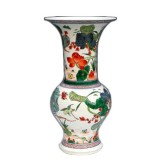 一路连升纹凤尾尊