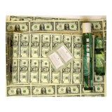 美元整版连体钞大全套