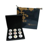 澳洲2012年龙年生肖彩色银币套装(1盎司×9)