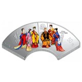 《红楼梦》彩色金银币(第3组)5盎司银币