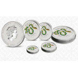 澳大利亚2013蛇年彩色银币