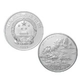 中国佛教圣地普陀山金银币1公斤银币