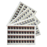 J19朱德同志逝世一周年整版票