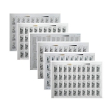 1996-5黄宾虹作品选大版票