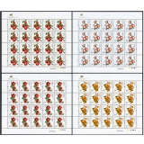 2014-15水果整版票