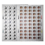 J157瞿秋白同志诞生九十周年整版票