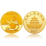 2017年1公斤熊猫金币