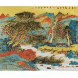 程振国《 花远重重树》53x45cm