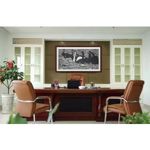 曾迎春《花鸟画》四尺横幅