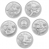 中国解放军建军90周年5枚银币套装