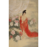 赵永夫《贵妃出浴》98x160cm