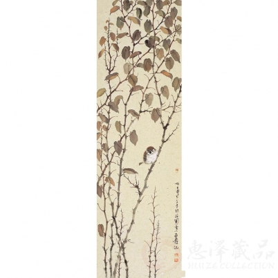 郭慧庆《境与静——秋系列一》38×108cm