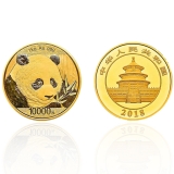 2018年1公斤熊猫金币