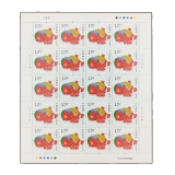 第三轮生肖邮票(猪)整版