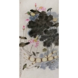 郭慧庆《小写意花鸟五》