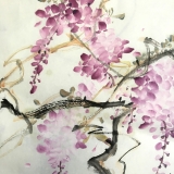 赵永夫《箜篌图》四尺竖幅