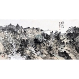 张延东《清谷云居》四尺横幅