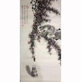 薛大庸《松鼠12》100*50cm