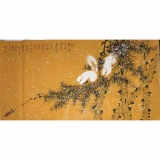 薛大庸《松鼠14》100*50cm