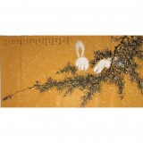 薛大庸《松鼠17》100*50cm