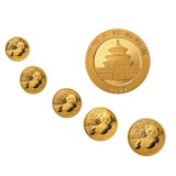 2020年熊猫金币套装